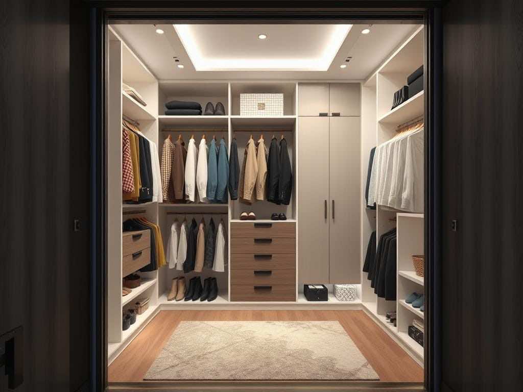 Гардеробная, Объём вещей — не только количество, но и габариты. Важно это учесть при проектировании.. Заключение Гардеробная, Объём вещей — не только количество, но и габариты. Важно это учесть при проектировании.. Заключение