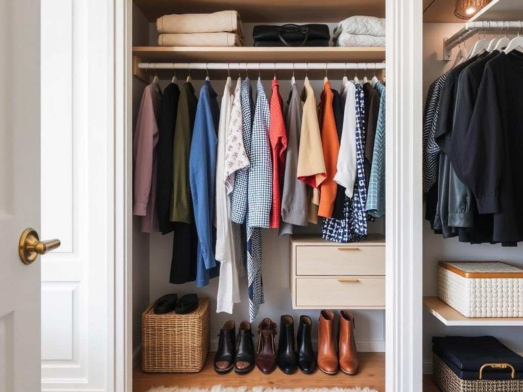 Гардероб под контролем: 5 хитростей, чтобы не превратить его в склад лишнего.. Гардеробная система: на стороне гармонии