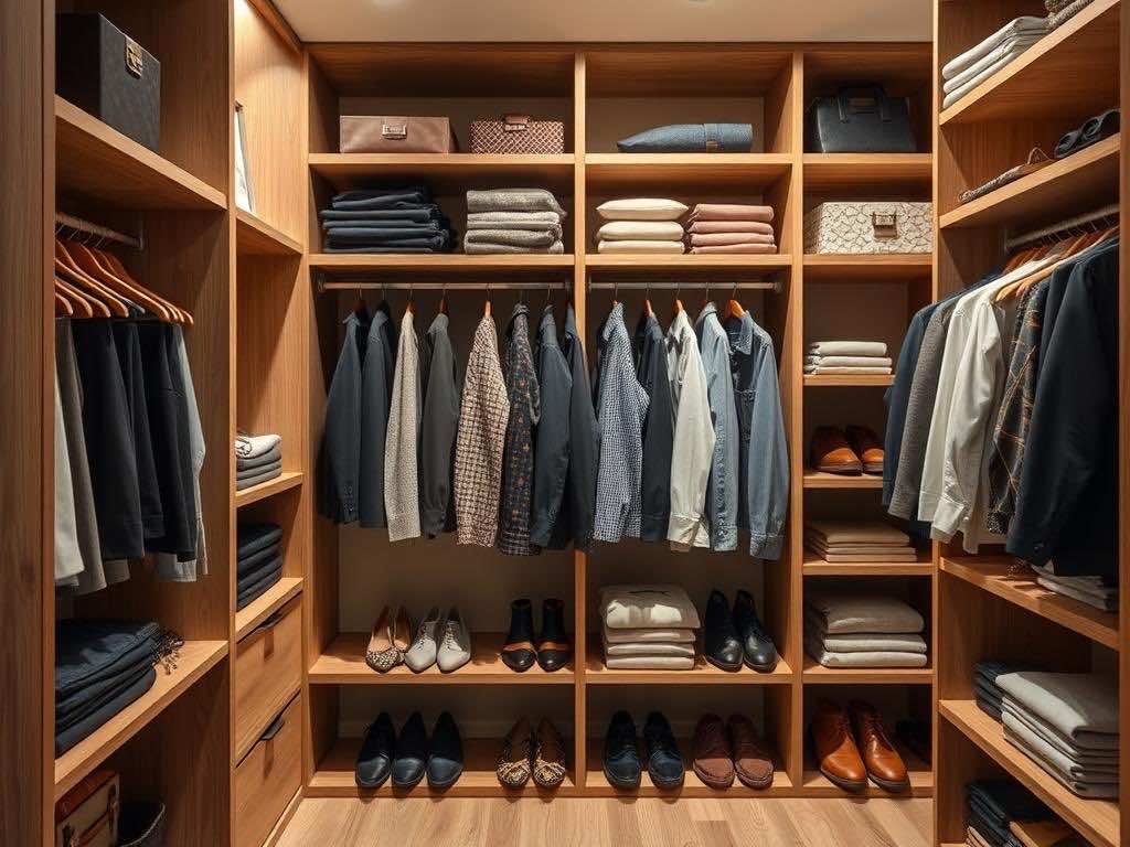 Эргономичный гардероб: оптимальное расположение полок для порядка и удобства. Финальный вдох: когда порядок становится искусством Эргономичный гардероб: оптимальное расположение полок для порядка и удобства. Финальный вдох: когда порядок становится искусством