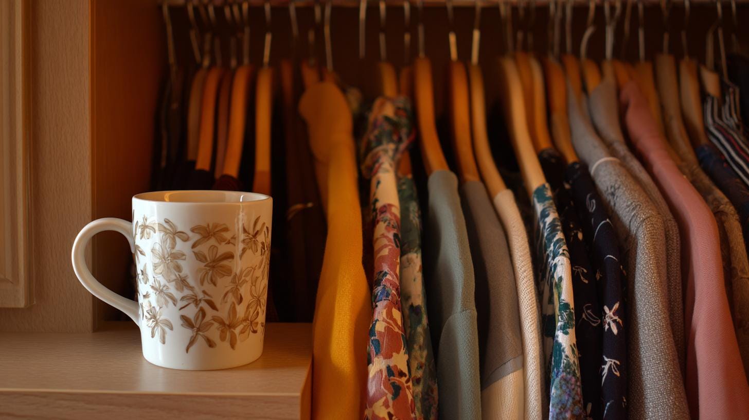 Если с утра вы тратите силы на поиск — это не день, а сопротивление - гардеробная на заказ поможет решить проблему.. Утренние поиски или утренний кофе: что выбираете вы?