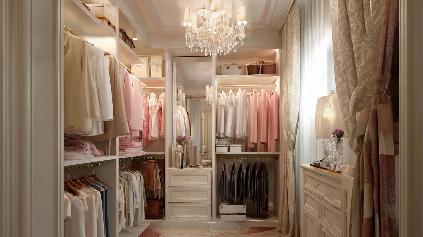 Дизайн маленьких гардеробных: визуальное расширение пространства.Рекомендации по дизайну маленьких гардеробных: использование светлых оттенков, зеркал, освещения.. Немного лайфака, но по-другому: изящные детали для повседневной радости