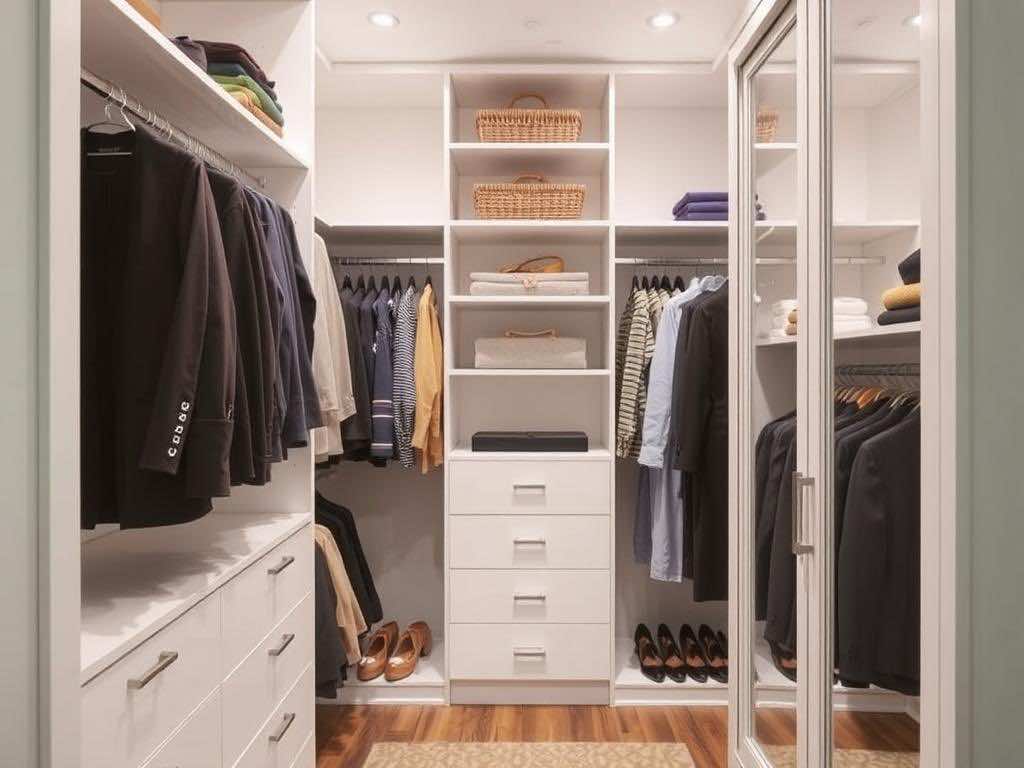 Гардеробная: рациональное наполнение шкафа-купе (советы, часть 2). Границы комфорта: двери, фасады и раздвижные системы