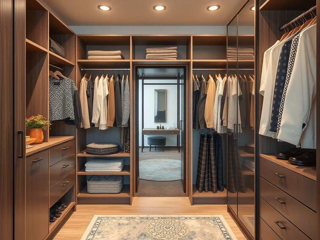 Гардеробная и уборка: создайте дом, отражающий вашу мечту о гармонии.. Гардеробная как отражение: порядок — в каждой детали