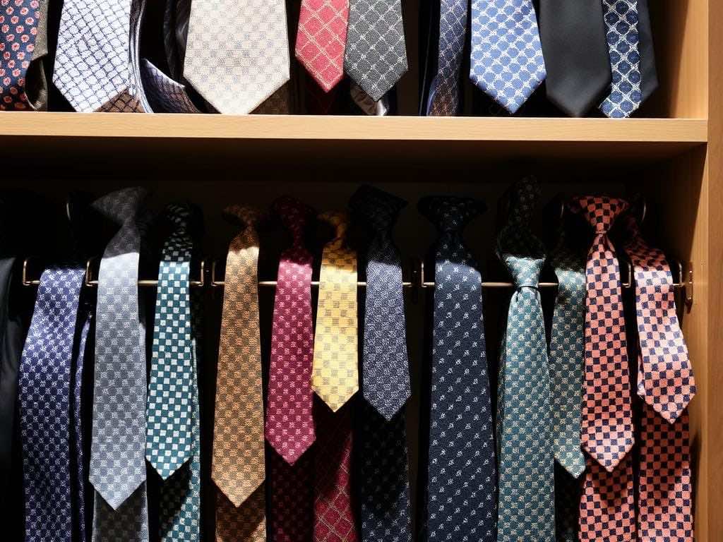 Галстуки на виду: элегантное хранение для делового гардероба. Практика без хаоса: как галстуки отражают характер гардеробной и её системы Галстуки на виду: элегантное хранение для делового гардероба. Практика без хаоса: как галстуки отражают характер гардеробной и её системы