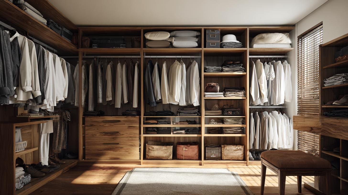 Организованное утро начинается с гардеробной, а не с хаоса - гардеробная на заказ поможет решить проблему.. Сравнительная таблица: гардеробная комната на заказ или стандартные решения?