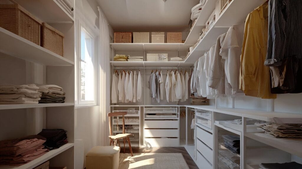 индивидуальный проект гардеробной, проектирование гардеробной комнаты, дизайн гардеробной на заказ