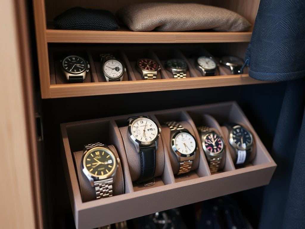 Гардеробный секрет: бережное хранение часов для безупречного имиджа. Гардеробная система купить: почему бережность важнее модной упаковки