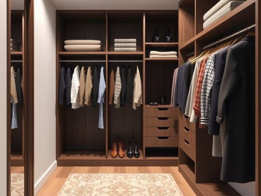 Гардеробная: Практичные решения для наполнения и функциональности шкафа-купе. Заключение