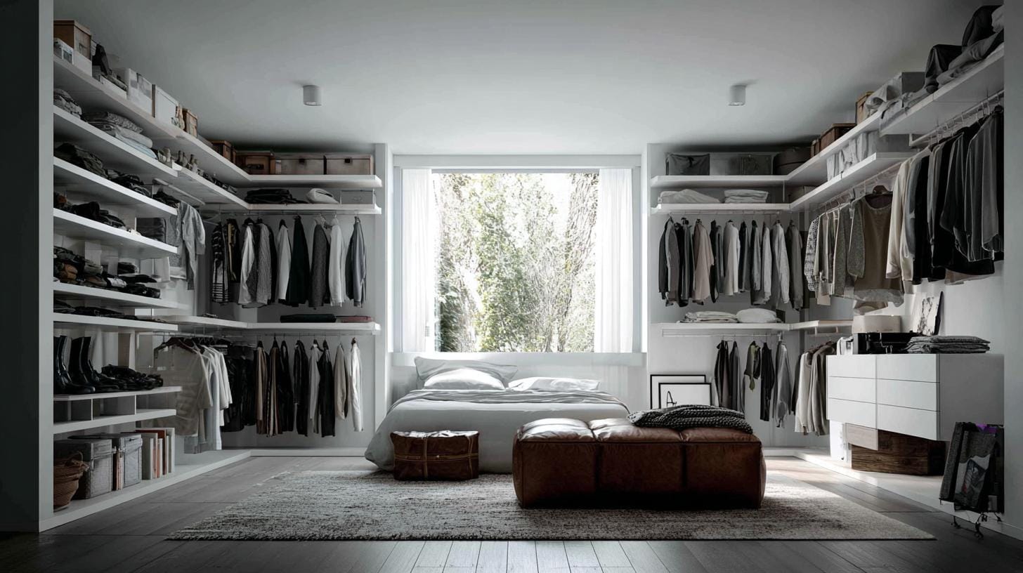Дизайн открытых гардеробных: современные тренды.Обзор актуальных дизайнерских решений для открытых гардеробных: минимализм, лофт, скандинавский стиль.. Современные тренды и свежие решения: что сейчас делают иначе?