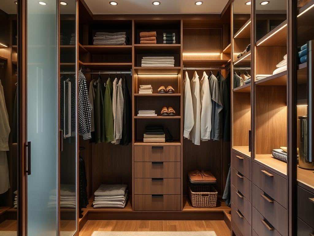 Гардеробная: от функциональности до арт-объекта вашей индивидуальности. Гардеробная: арт-объект, который живёт с вами