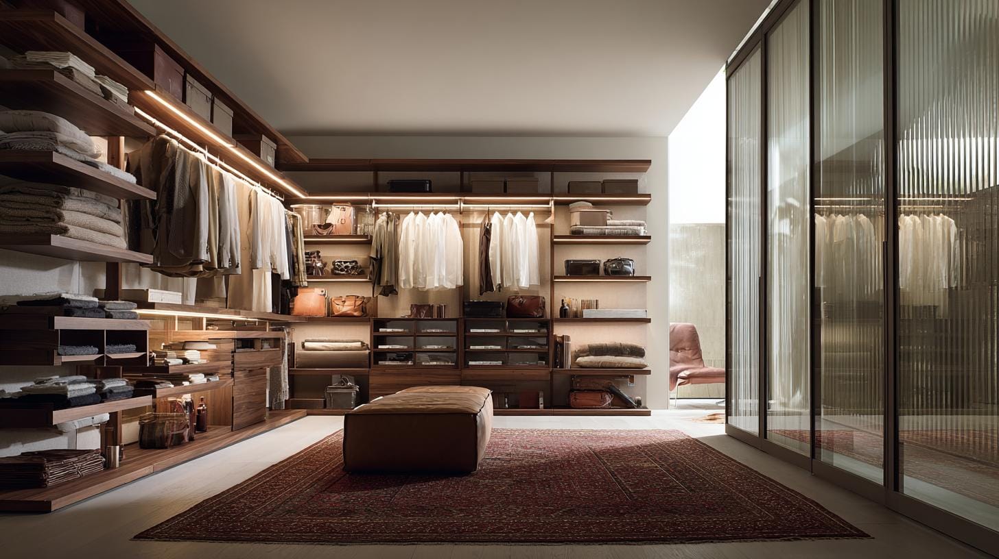 Изготовление гардеробной: на что обратить внимание при выборе материалов и фурнитуры.Что происходит после утверждения проекта: выбор фасадов, полок, направляющих. На что стоит тратить, а на чём можно сэкономить. Советы по долговечности и эстетике.. Фасады, полки и сценарии жизни: что подчиняется вам, а не наоборот