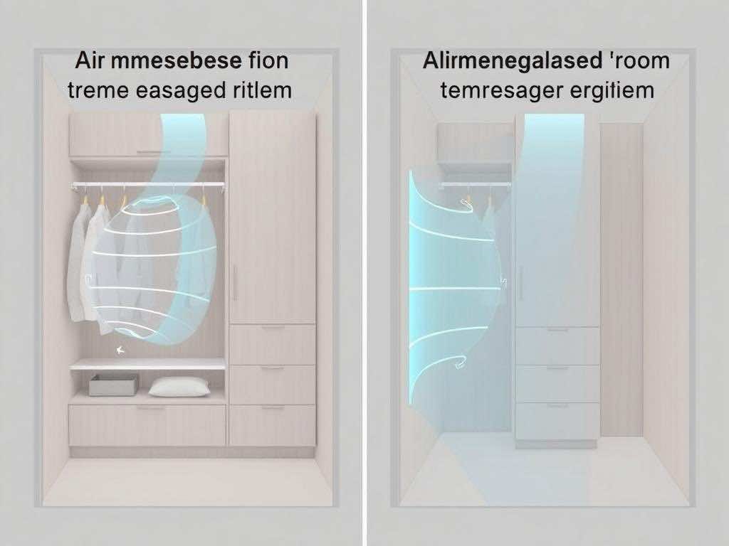 Воздухообмен в гардеробной: расчет объёма и температурный режим. Заключение