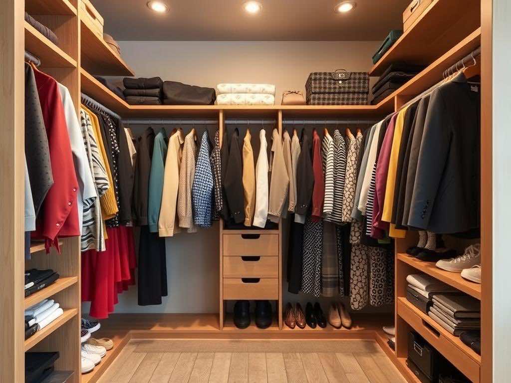 Гардеробная: сначала избавьтесь от лишнего — порядок придёт сам!. Парадокс хранения: чем больше места, тем сложнее сохранить порядок