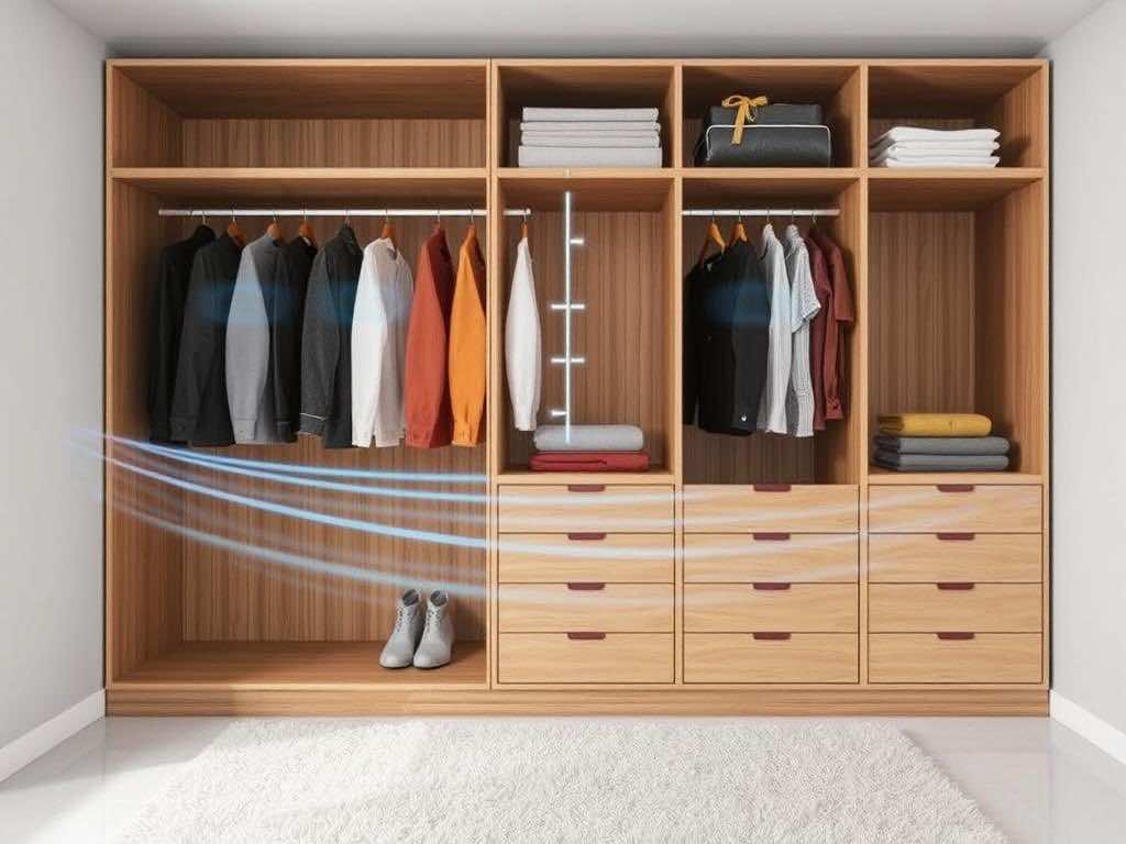 Воздухообмен в гардеробной: расчет объёма и температурный режим. Расчет объёма воздуха: просто о большом