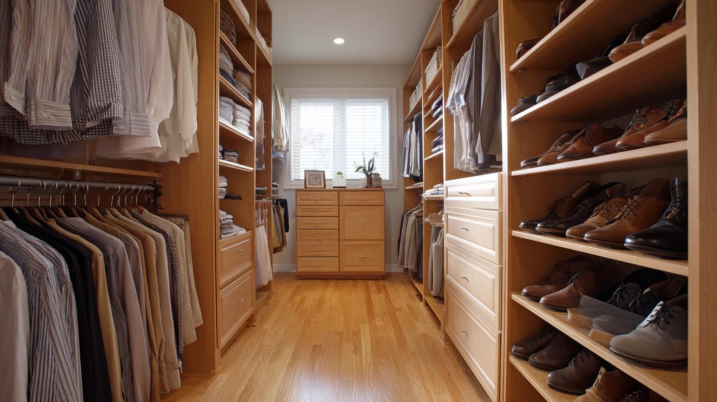 Организованное пространство снижает количество решений в день - гардеробная на заказ поможет решить проблему.. Логика пространства: почему гардеробная комната на заказ решает больше, чем кажется