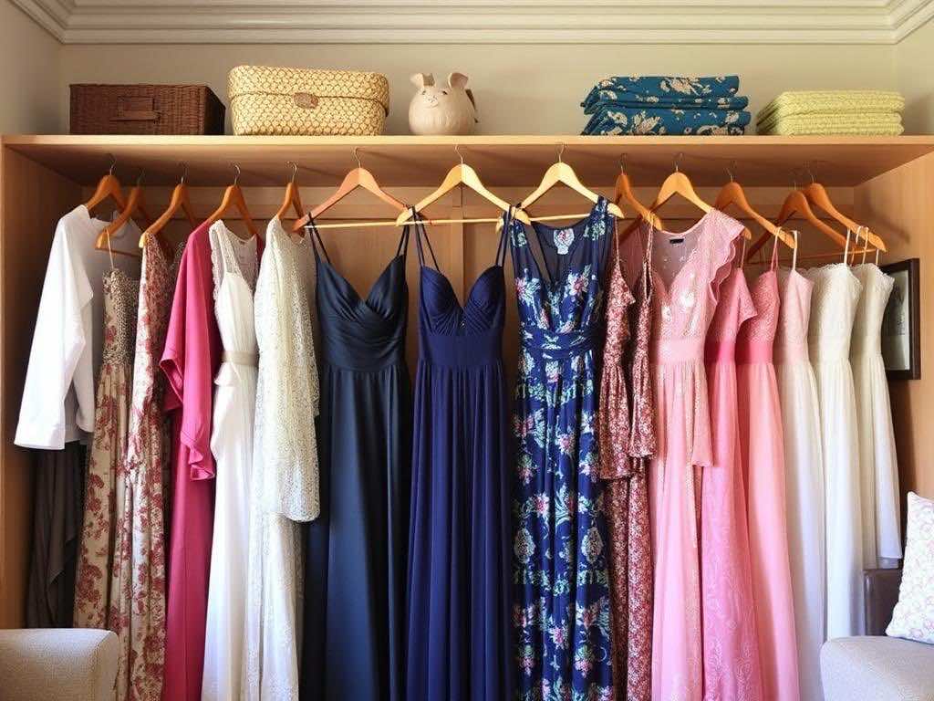 Секреты хранения длинных платьев: советы по сохранению красоты и стиля. Создаём идеальное пространство для длинных платьев Секреты хранения длинных платьев: советы по сохранению красоты и стиля. Создаём идеальное пространство для длинных платьев