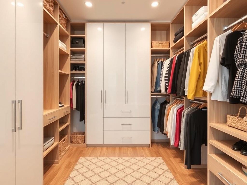 Основная тема статьи гардеробная комната, главный вопрос: Гардеробная, в ней Вещи, к которым удобно тянуться — используются чаще. Гардеробная система — искусство маленьких удобств