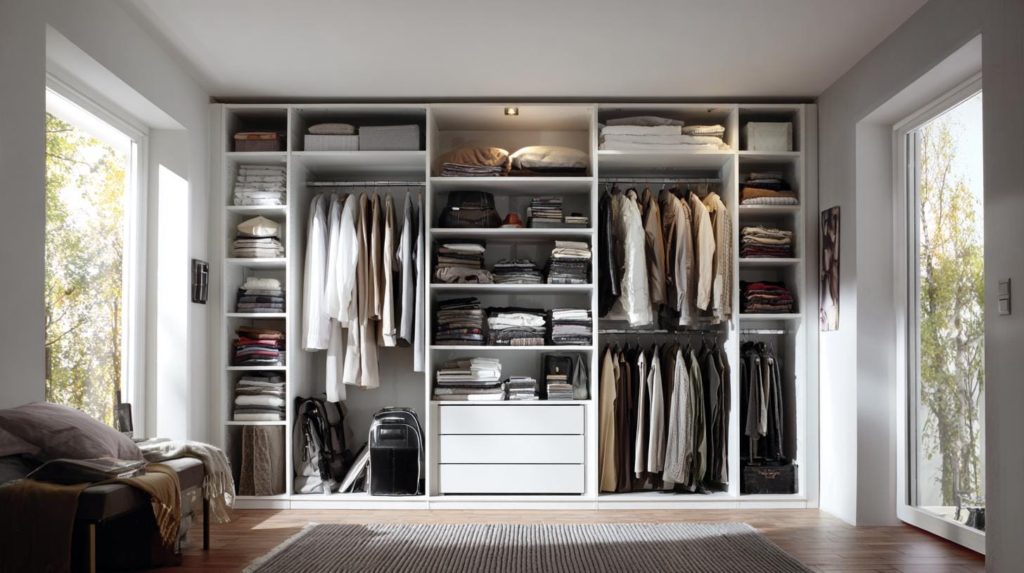 Встроенные гардеробные для малогабаритных квартир.Идеи и рекомендации по созданию функциональных гардеробных в условиях ограниченного пространства.. Тишина, свет и порядок: важные нюансы, которые меняют ощущения