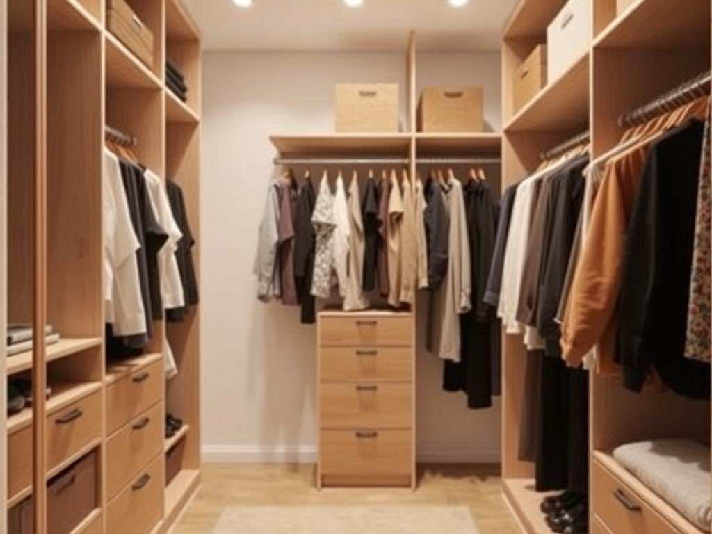 Гардеробная: разумный заказчик и компактное решение для полного списка.. Вдохновляющий лайфхак: порядок как терапия