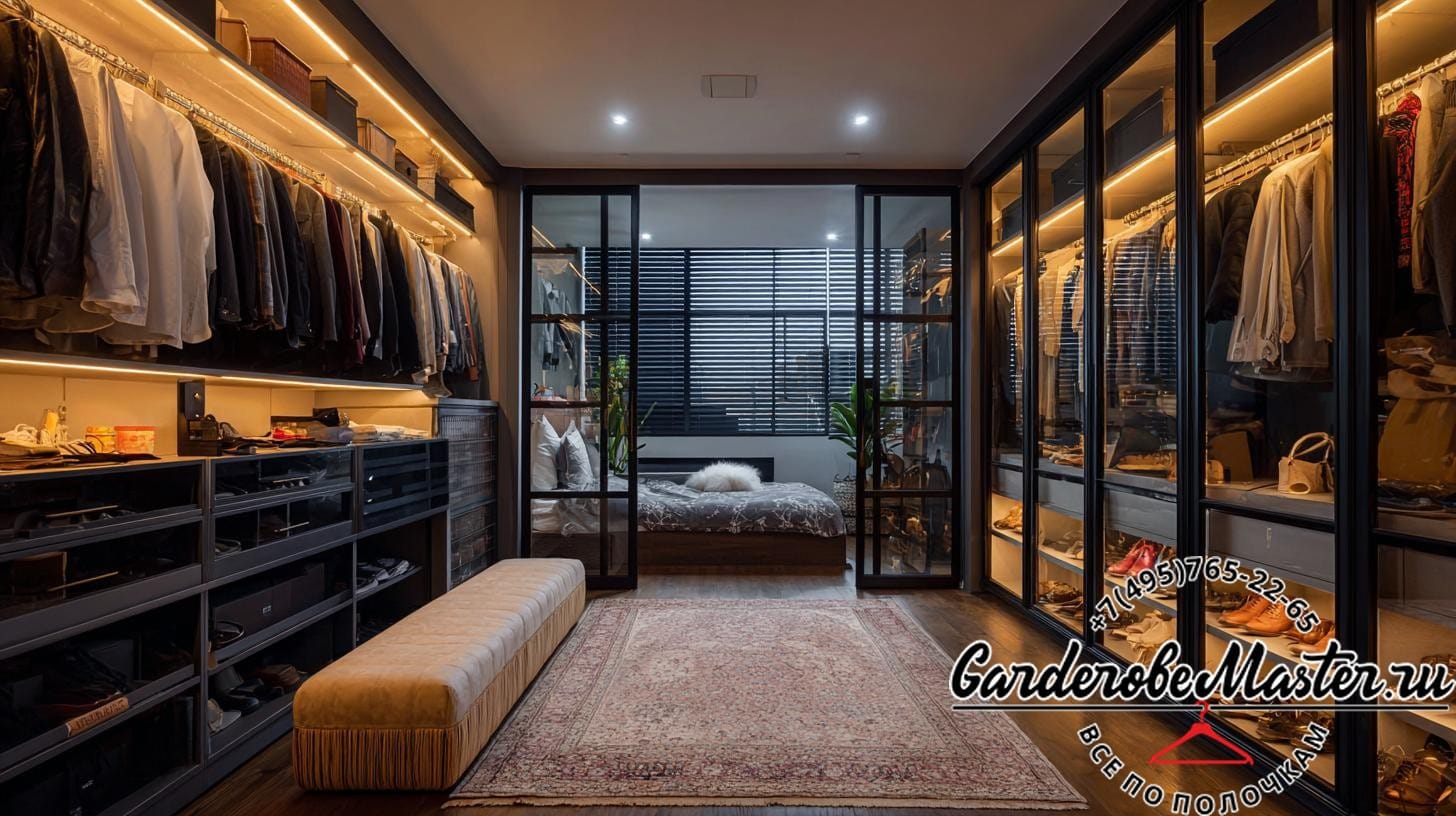 Зонирование пространства: как перегородки помогают жить комфортно - гардеробная на заказ поможет решить проблему.. GarderobeMaster: зонируем пространство, а не ваши привычки