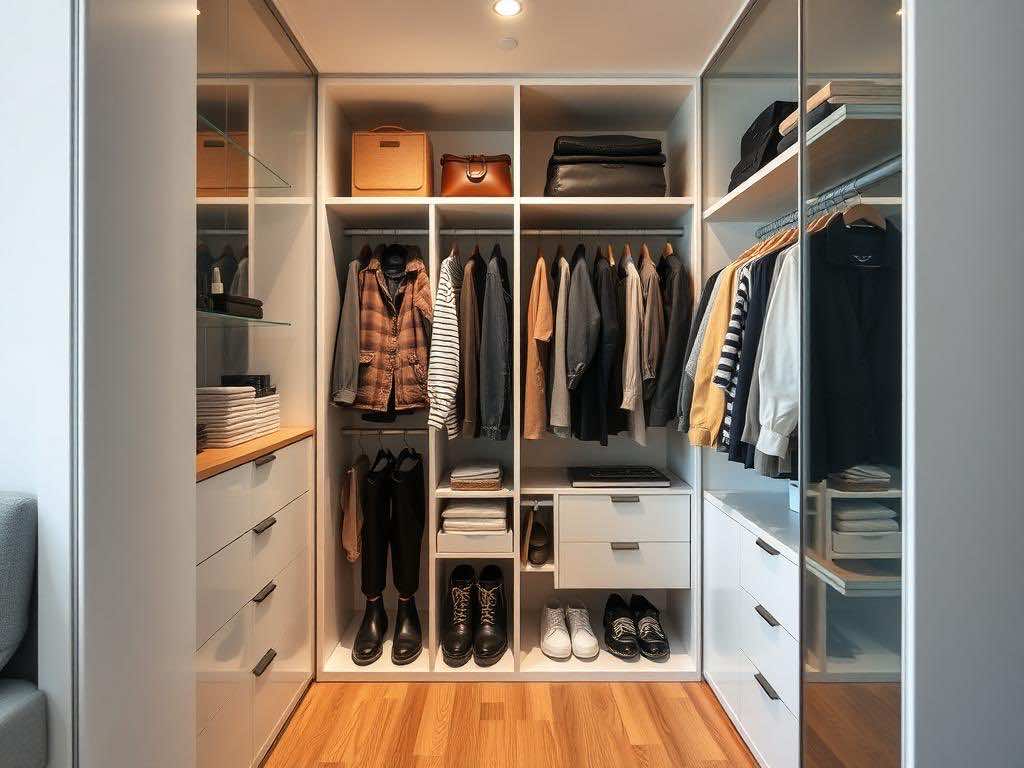 Гардеробная: рациональное хранение вещей в компактном пространстве квартиры. В самом сердце порядка — пространство, которое думает за тебя Гардеробная: рациональное хранение вещей в компактном пространстве квартиры. В самом сердце порядка — пространство, которое думает за тебя