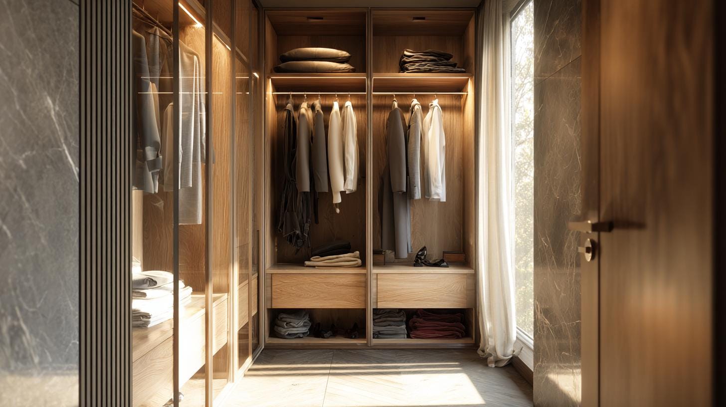 Ваша внешность начинается не с зеркала. А с того, как вещи лежат - гардеробная на заказ поможет решить проблему.. Гардеробная, где ты просто есть