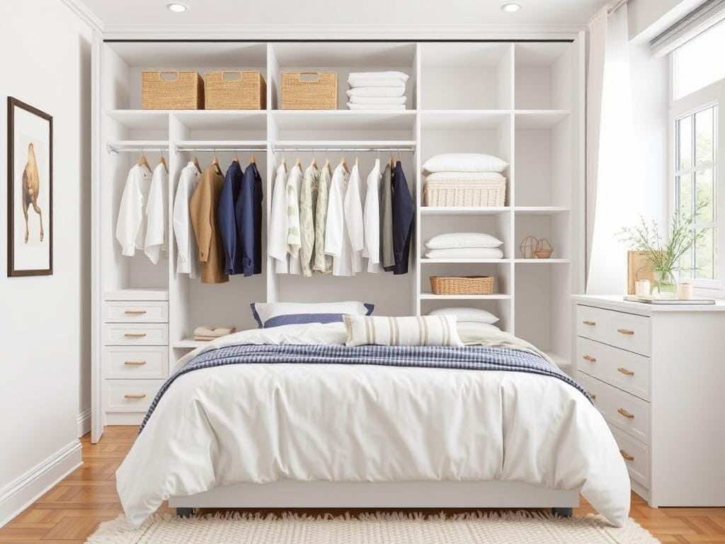 Гардеробная: Лайфхаки для хранения комплектов постельного белья. Сравнение типовых решений: что выбрать для себя?