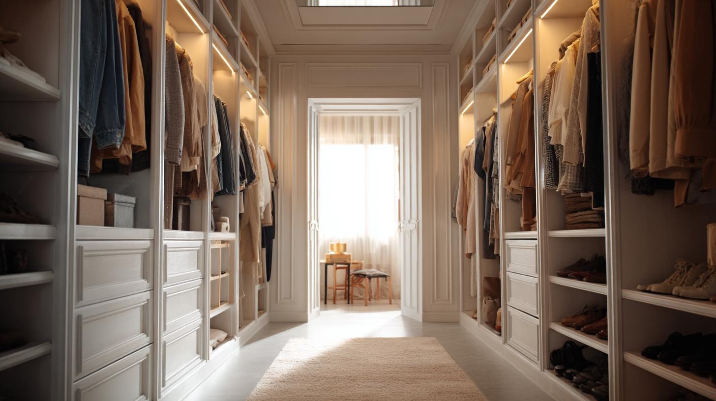 Продуманная гардеробная — это инвестиция, а не просто мебель - гардеробная на заказ поможет решить проблему.. Зачем вкладываться в гардеробную комнату, если есть обычный шкаф?