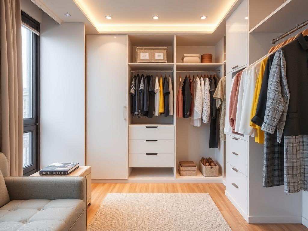 Гардеробная и уборка: создайте дом, отражающий вашу мечту о гармонии.. Гардеробная в квартире: небольшое пространство, большое спокойствие