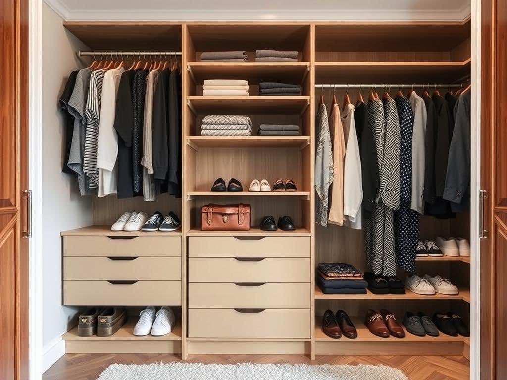 Гардеробная: сначала избавьтесь от лишнего — порядок придёт сам!. Ощущение порядка — больше, чем пустота в шкафу