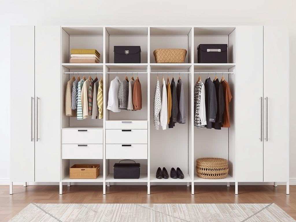 Очковый оазис: идеально организованная гардеробная для вашего стиля!. Модульные и металлические гардеробные: когда хочется гибкости Очковый оазис: идеально организованная гардеробная для вашего стиля!. Модульные и металлические гардеробные: когда хочется гибкости