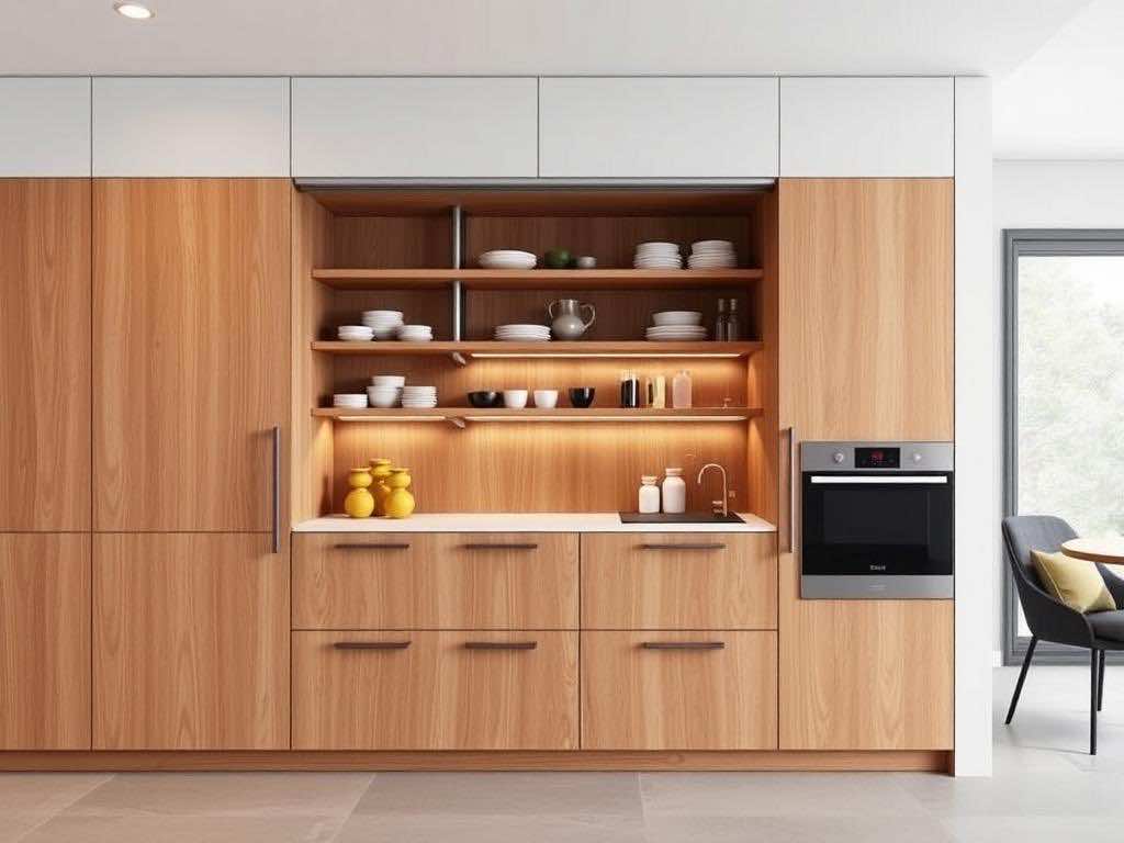 Оптимальная глубина шкафа: 650–700 мм для раздвижных и 600 мм для распашных дверей. Шкафы с раздвижными дверями: 650–700 мм — универсальная формула гармонии