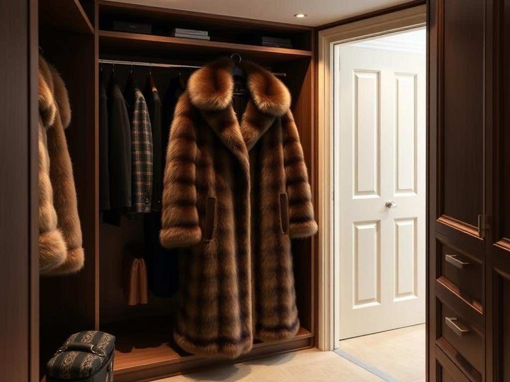 Гардеробная: Правильное хранение шубы для сохранения идеального состояния меха. Гардеробная: не просто место — атмосфера сохранности