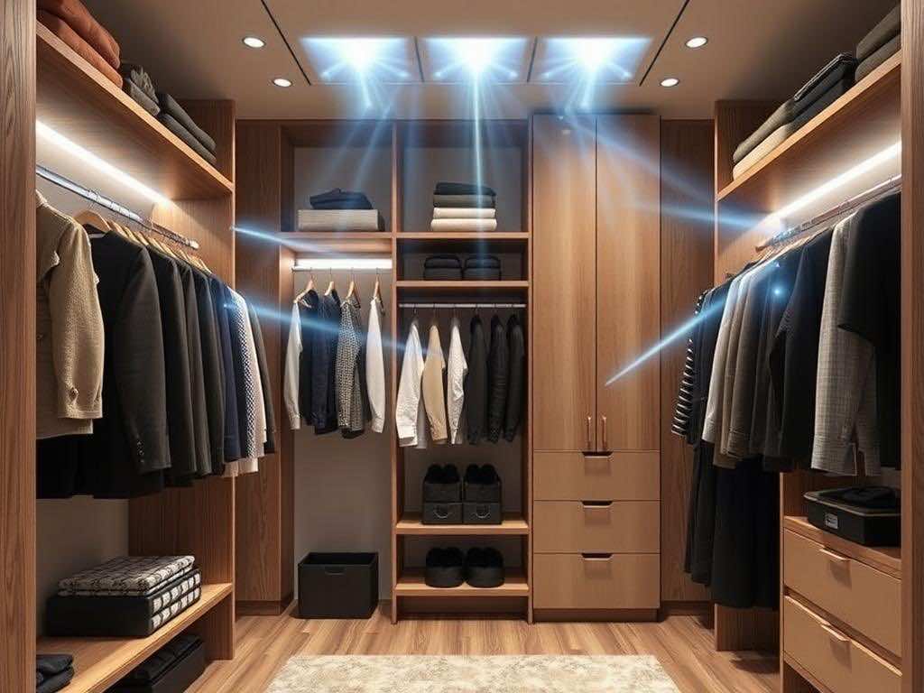 Воздухообмен в гардеробной: расчет объёма и температурный режим. Роль системы хранения для гардеробной в воздухообмене