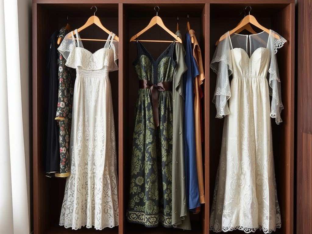 Гардероб для платьев: бережное хранение от пыли, влаги и моли. Сравнительная таблица систем хранения для платьев