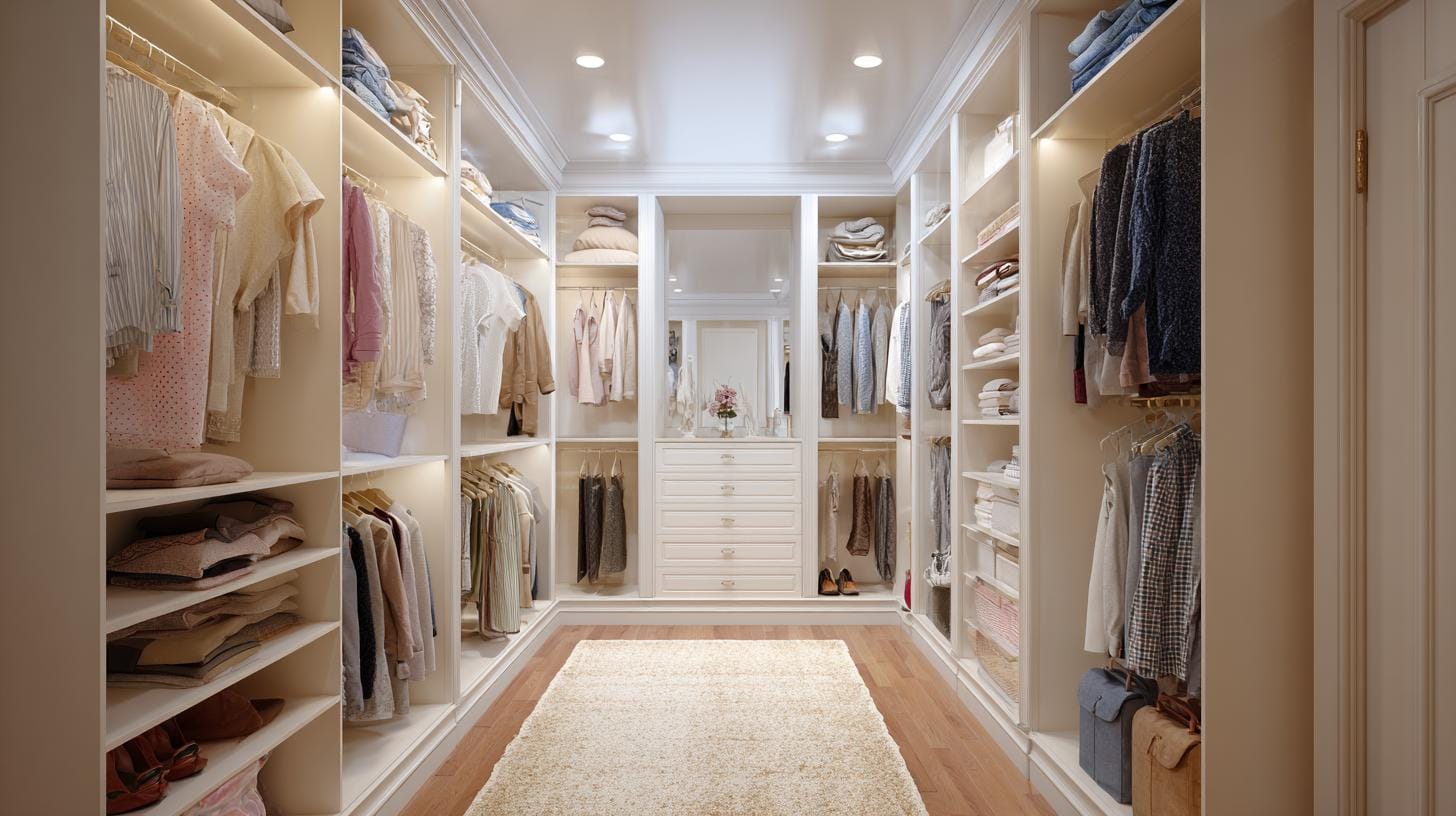 Стоимость гардеробных для маленьких помещений: от 50 000 ₽.Факторы, влияющие на стоимость гардеробной для маленьких помещений: материалы, размеры, сложность конструкции. Примеры цен.. А что, если подойти к вопросу с умом?