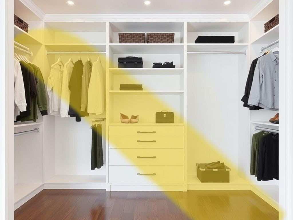 Гардеробная: идеальный микроклимат для ваших вещей!. Таблица: Рекомендованные минимальные размеры гардеробной