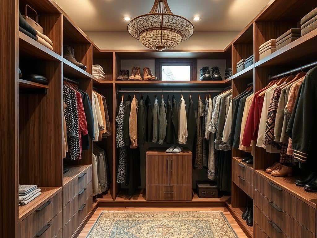 Гардеробная: от функциональности до арт-объекта вашей индивидуальности. Планировка и проект: путь к внутреннему комфорту
