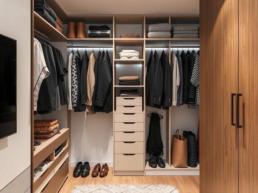 Гардеробная: рациональное хранение вещей в компактном пространстве квартиры. Металлические решения для городской динамики Гардеробная: рациональное хранение вещей в компактном пространстве квартиры. Металлические решения для городской динамики