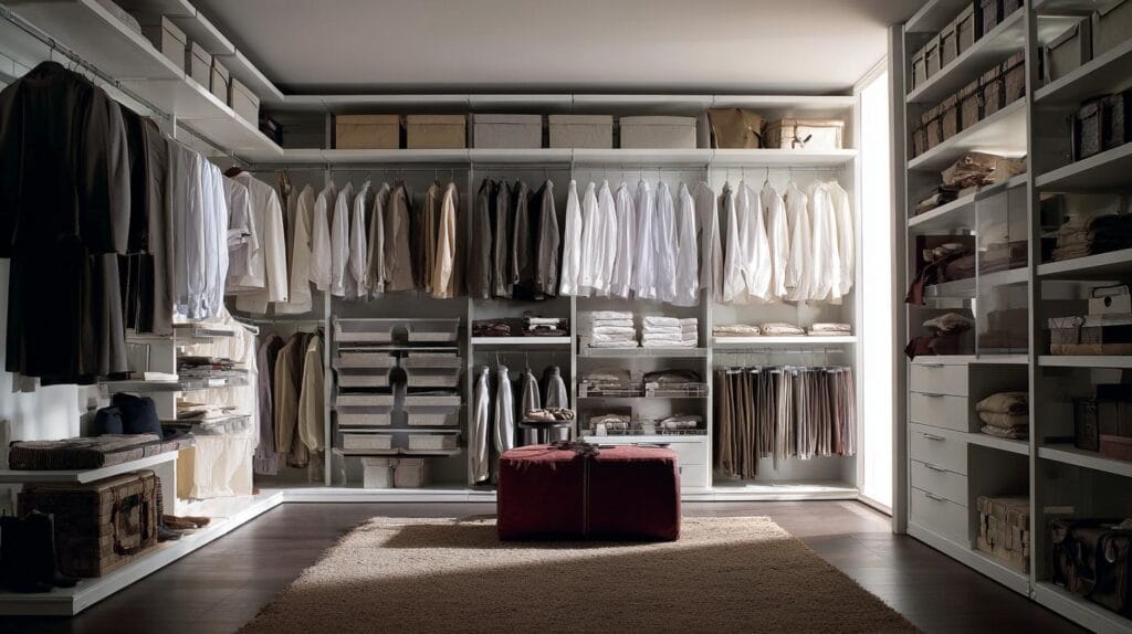 маленькая гардеробная