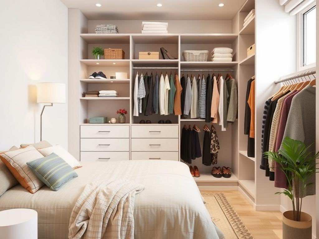 Гардеробная: сначала избавьтесь от лишнего — порядок придёт сам!. Как сделать гардеробную: от идеи к действию