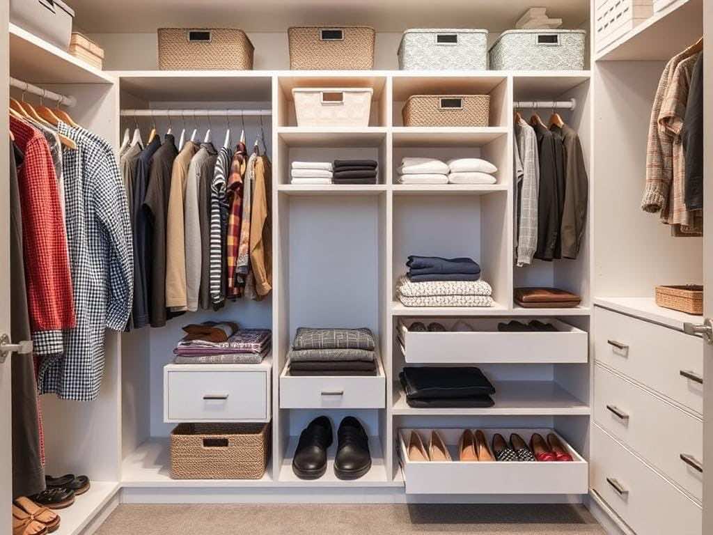 Удобное хранение: распределите вещи по выдвижным ящикам в гардеробной!. Гардеробная своими руками: миссия осуществима