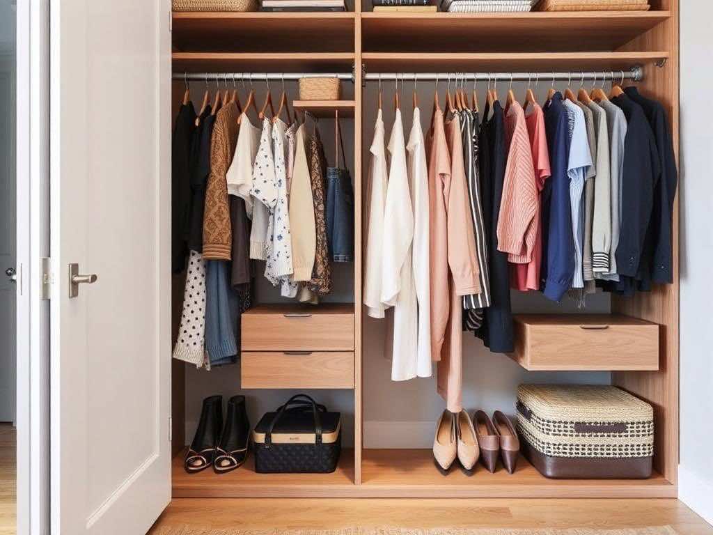 Гардероб под контролем: 5 хитростей, чтобы не превратить его в склад лишнего.. Таблица преимуществ рациональных решений: