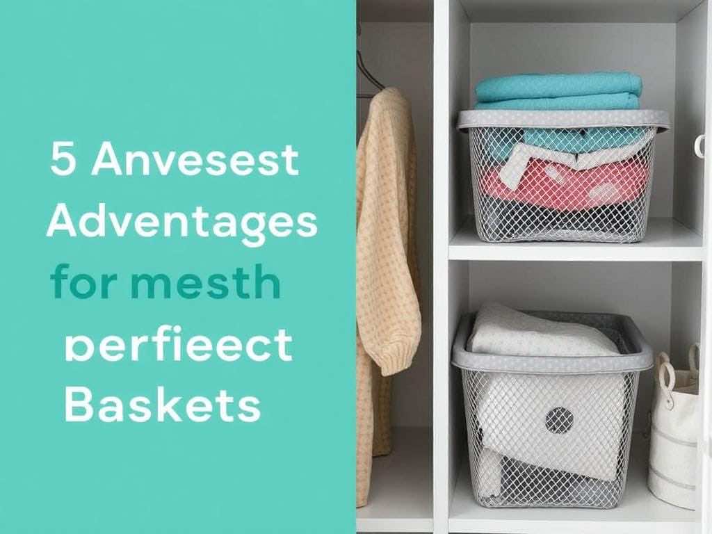 Гардеробная: 5 плюсов сетчатых корзин для идеального порядка в доме. Пять ключевых плюсов сетчатых корзин — простая элегантность порядка