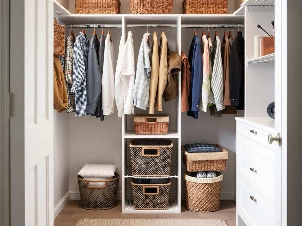 Гардеробная: 5 плюсов сетчатых корзин для идеального порядка в доме. Реальные истории: как сетчатые корзины меняют дом