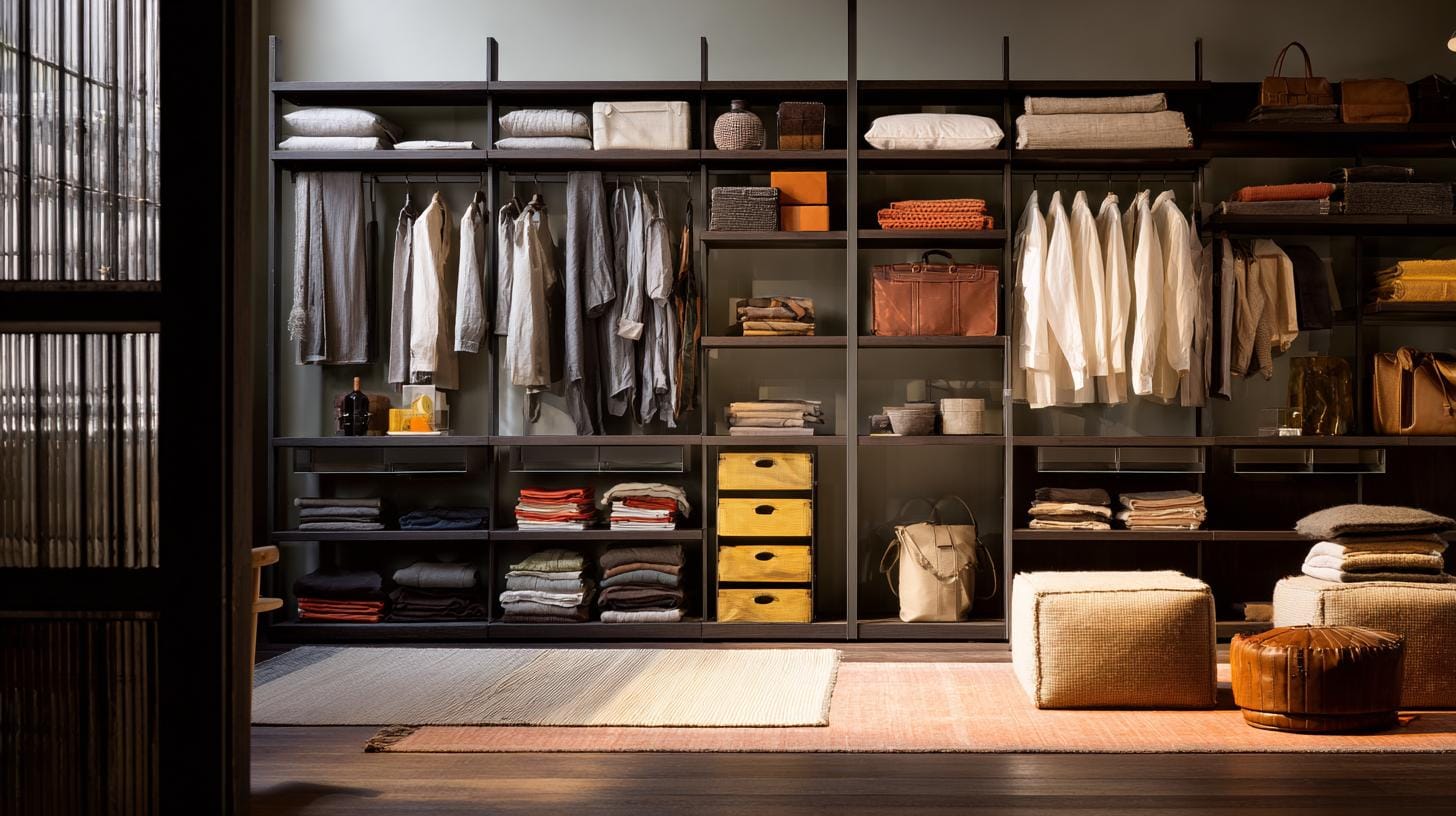 Как выбрать открытую гардеробную систему: советы и рекомендации.Рекомендации по выбору открытой гардеробной системы: материалы, конфигурации, особенности монтажа.. Когда пространство думает за вас (и где работает настоящее ремесло)