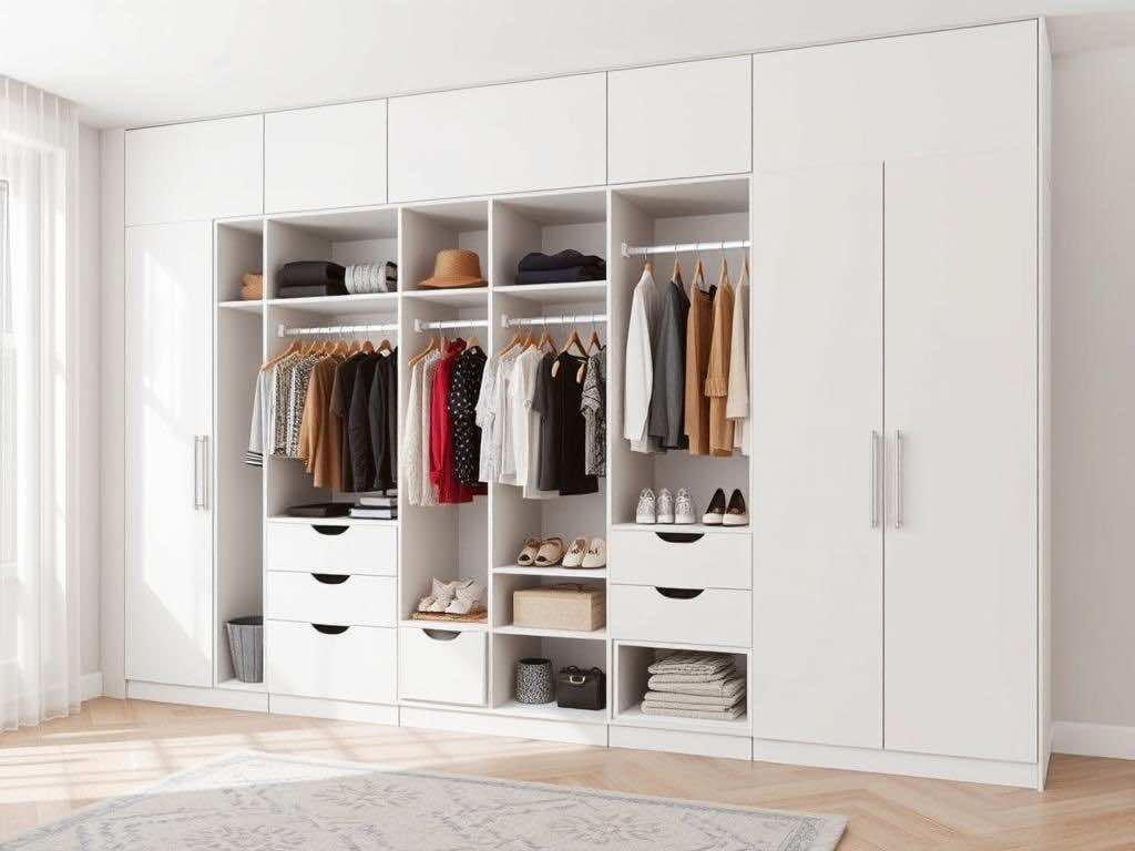 Гардеробные с пантографом – инновационный комфорт для всей семьи. Как сделать гардеробную: путь к собственной системе смысла Гардеробные с пантографом – инновационный комфорт для всей семьи. Как сделать гардеробную: путь к собственной системе смысла