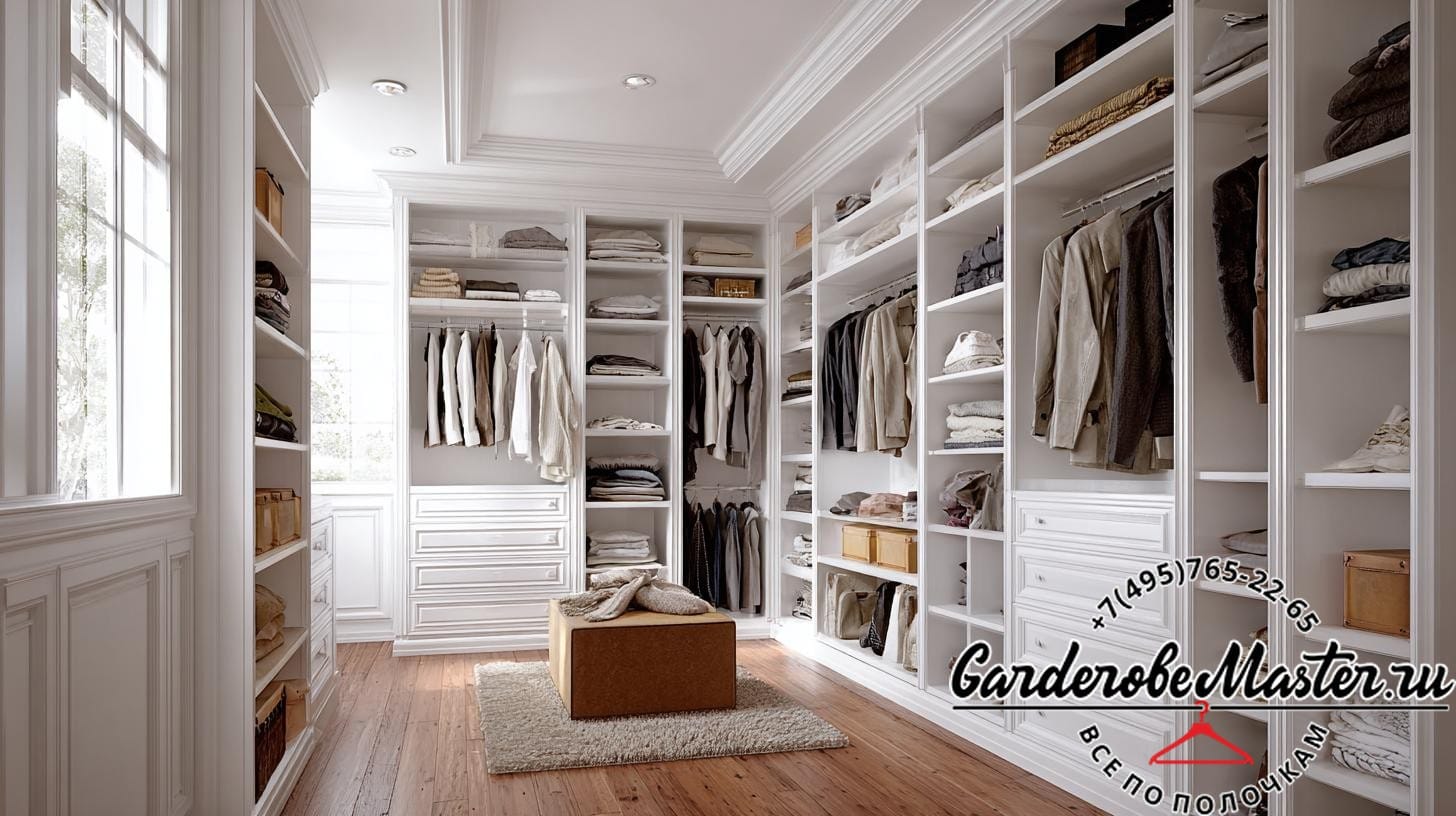 Выбор занимает секунды, когда система уже выстроена - гардеробная на заказ поможет решить проблему.. Гармония начинается не с вещи, а с отношения к пространству