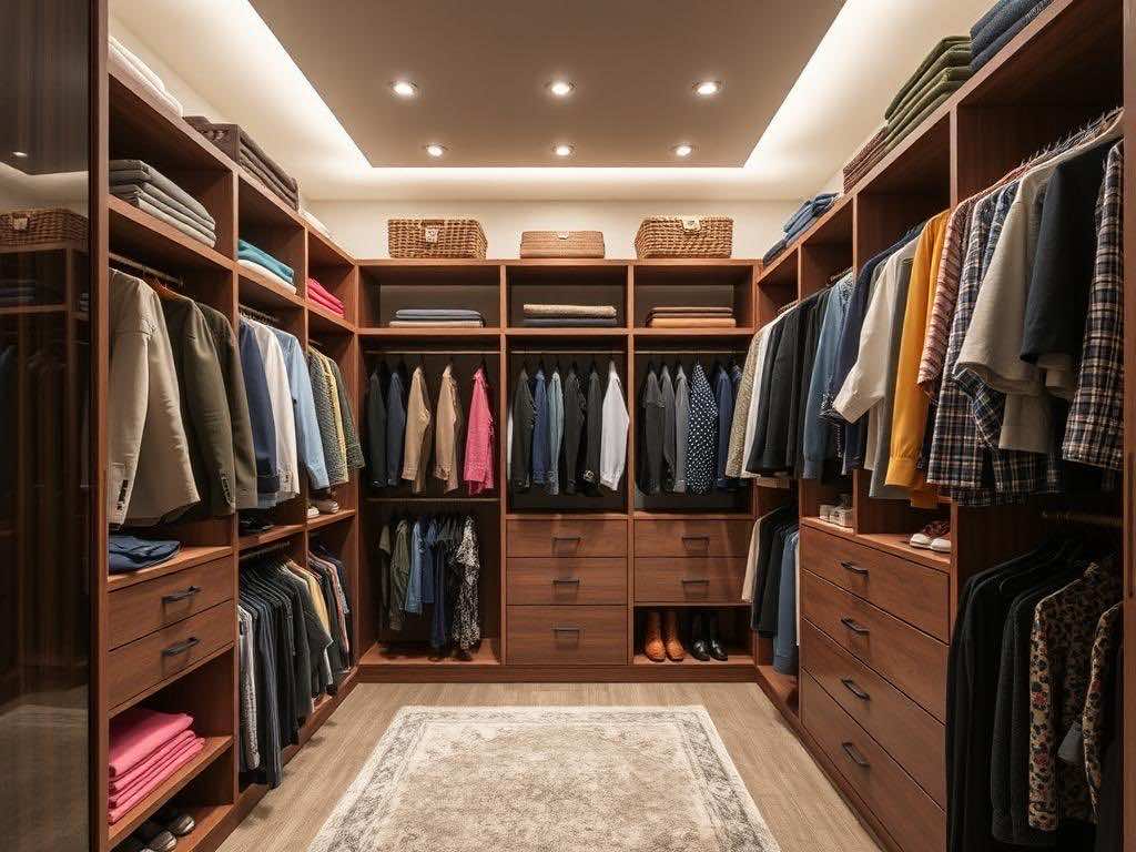 Гардеробная: от функциональности до арт-объекта вашей индивидуальности. Сценарии и варианты: от классики до hi-tech