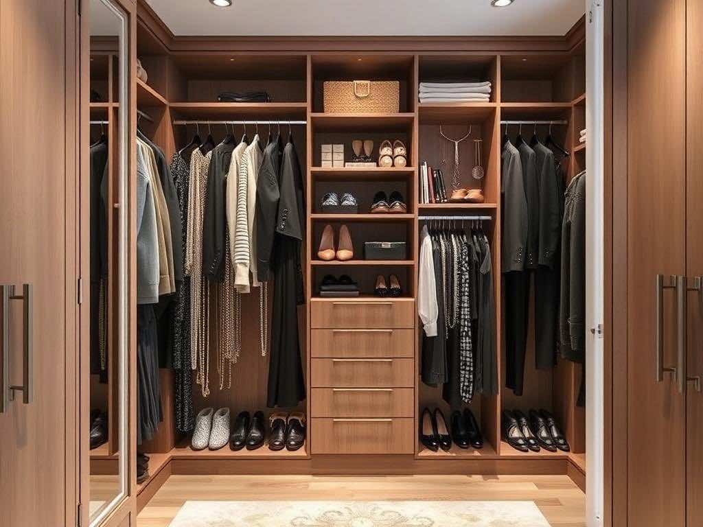 Гардеробная: как не потерять вторую серёжку – секреты безопасного хранения украшений. Индивидуальность в деталях: гардеробная в стиле вашей жизни